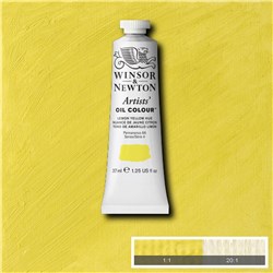 WN 347 Artists Oil Colour 37mL Lemon Yellow Hue 207_2